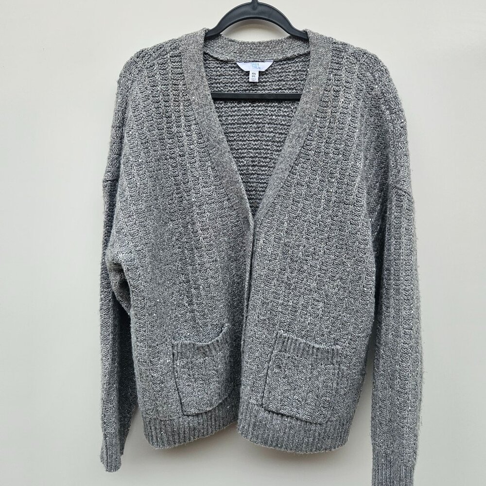 CardiganWomen's Plus size sparkley grey cardigan XXL